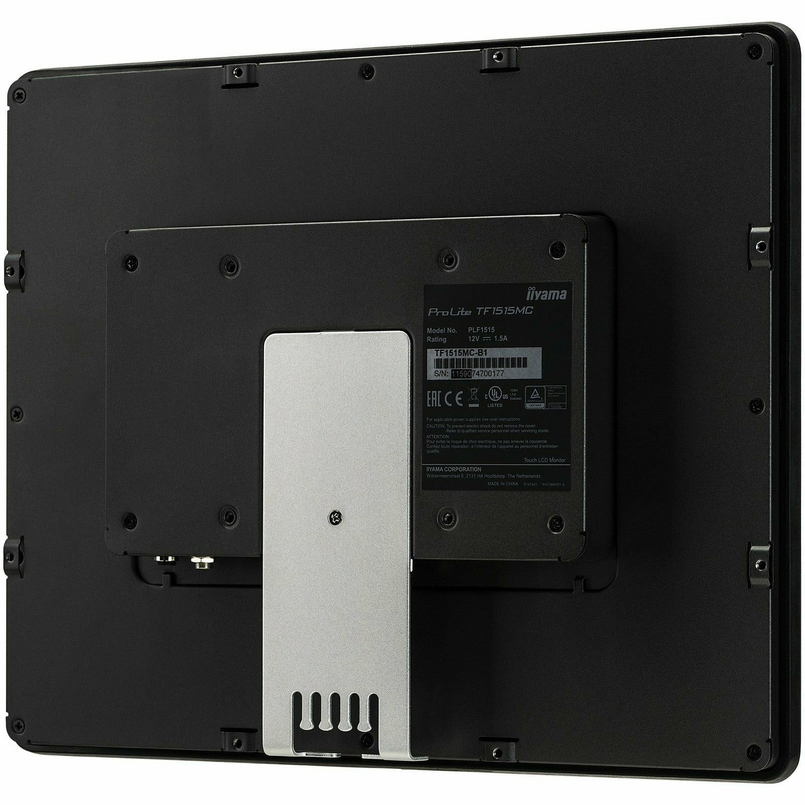 Black iiyama ProLite TF1515MC-B2 15" Capacitive Touch Screen Display