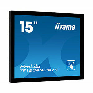 Dark Cyan iiyama ProLite TF1534MC-B7X 15" Capacitive Touch Screen Display