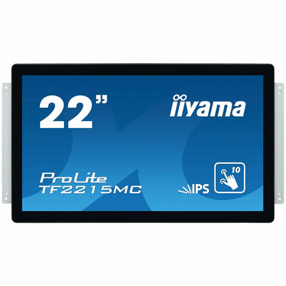 Dark Cyan iiyama ProLite TF2215MC-B2 22" Capacitive Touch Screen IPS Display