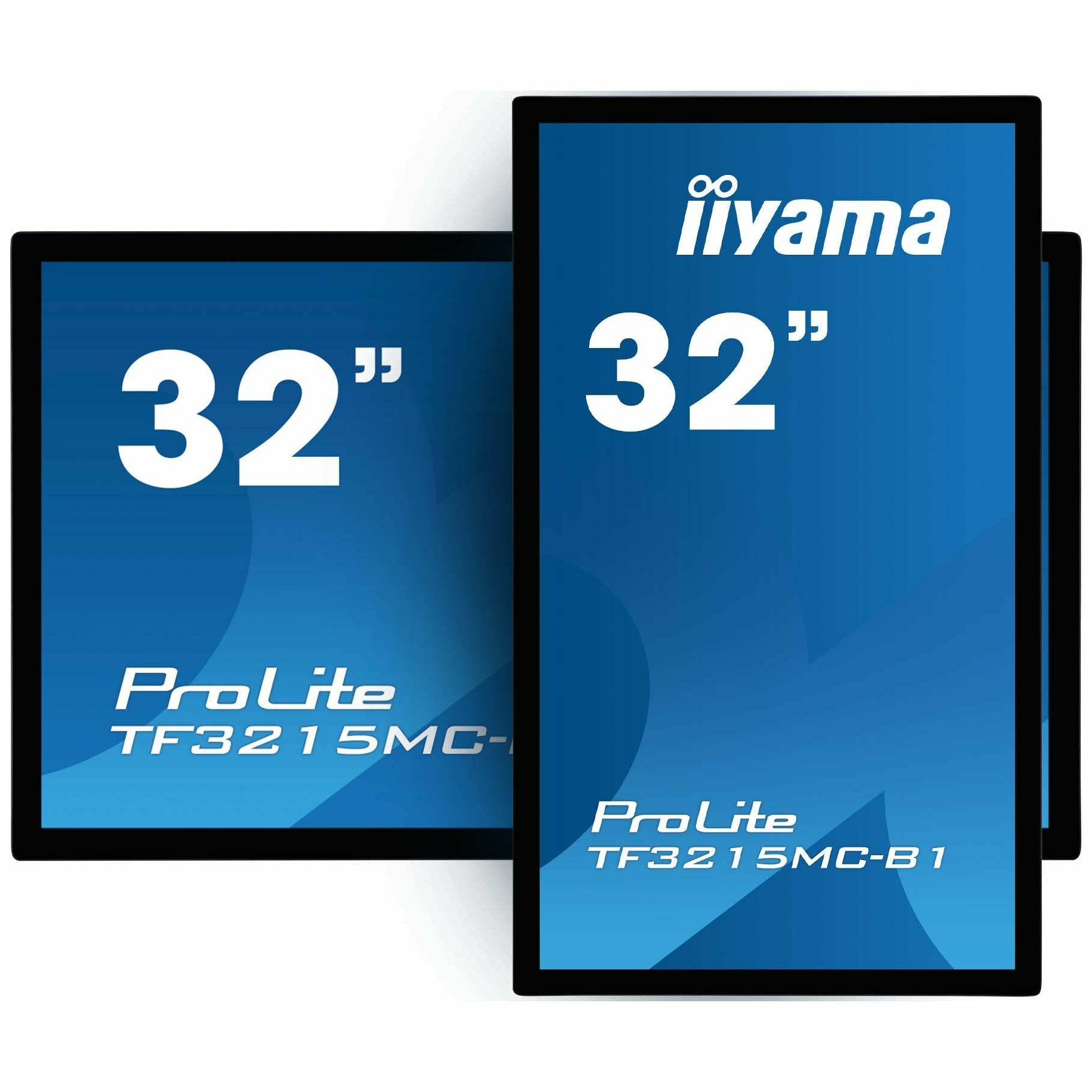 Dark Cyan iiyama ProLite TF3215MC-B1 32" Capacitive Touch Screen Display