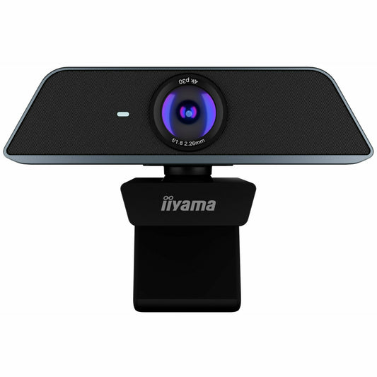 Black iiyama UC CAM120UL-1 4K 120 Degree View Meeting Room Camera