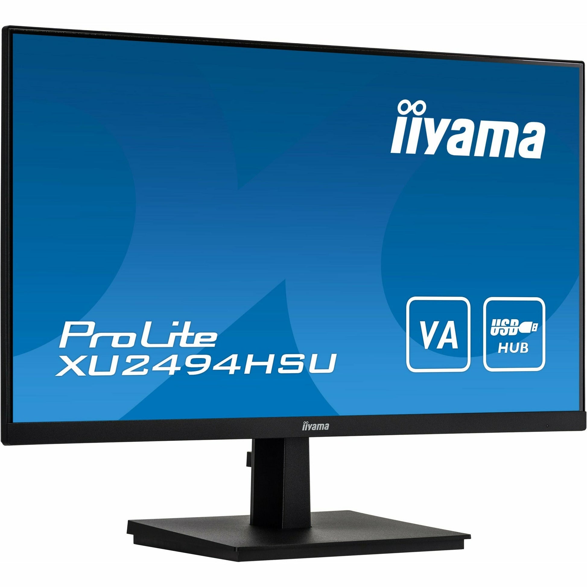 Dark Cyan iiyama ProLite XU2494HSU-B1 24" LCD Display