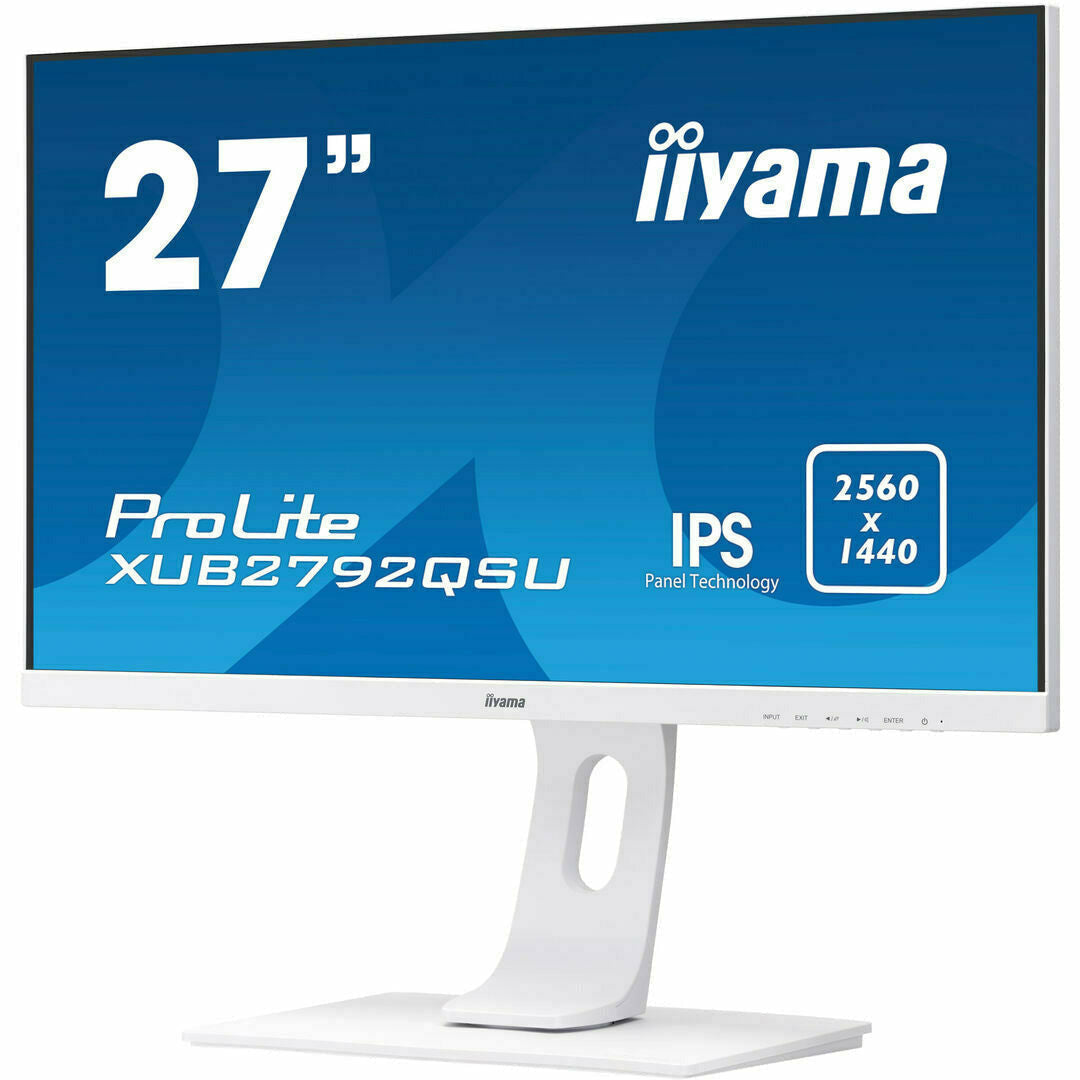 Dark Cyan iiyama ProLite XUB2792QSU-W1 27" IPS Monitor