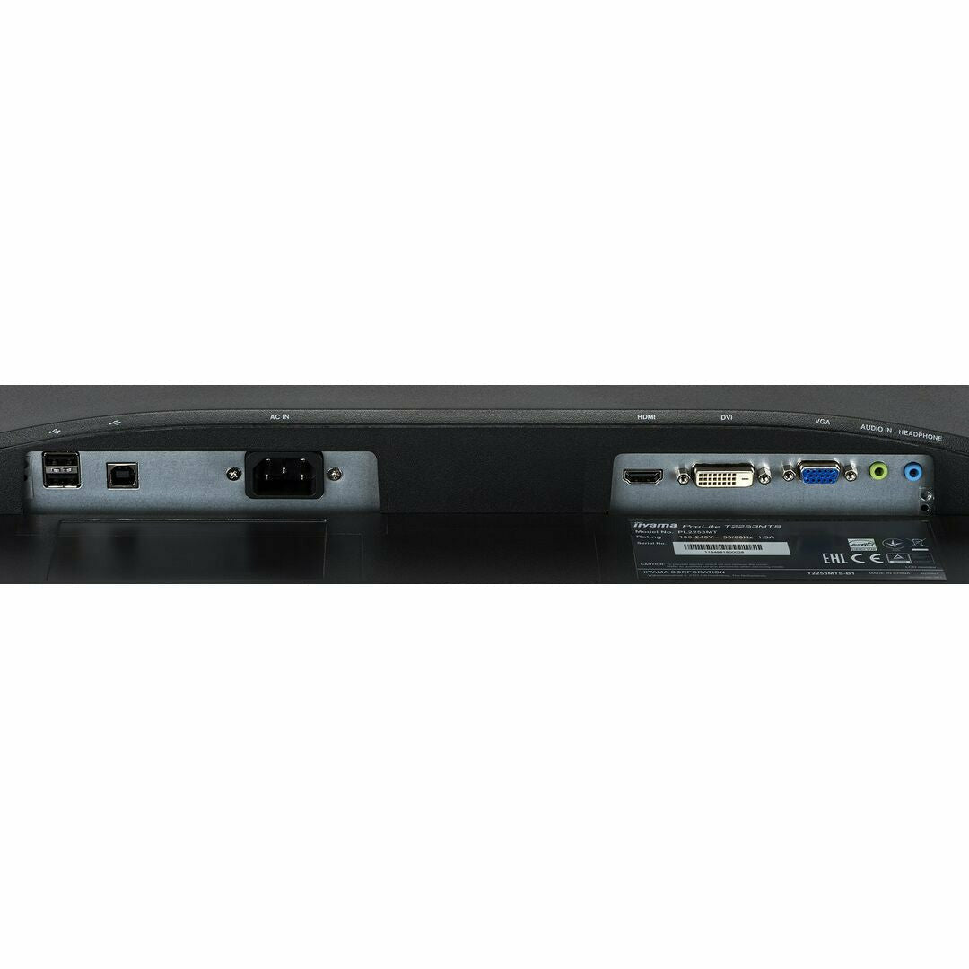 Dark Slate Gray iiyama ProLite T2253MTS-B1 21.5" Optical Touch Screen Display