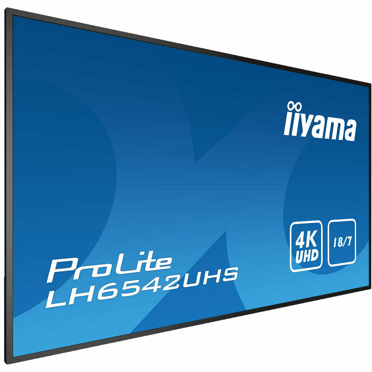 Dark Cyan iiyama ProLite LH6542UHS-B3 65" IPS 4K LFD 18/7 with Android 8.0 and iiyama N-sign integrated Signage Platform