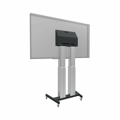 Dark Gray iiyama XL Floor Cart with Electronic Lift and Wheels for up to 98" LFD or LFD Touch