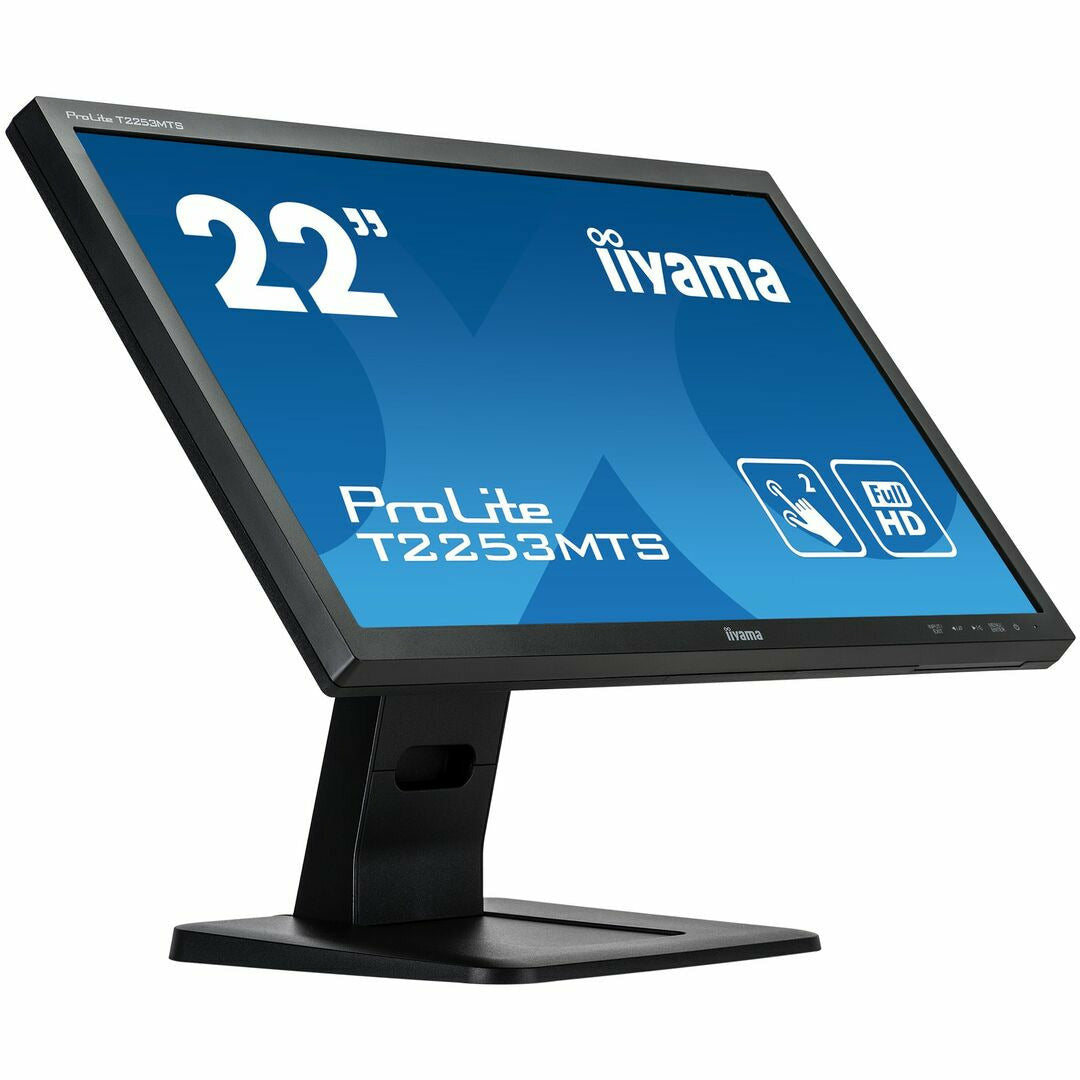 Dark Cyan iiyama ProLite T2253MTS-B1 21.5" Optical Touch Screen Display