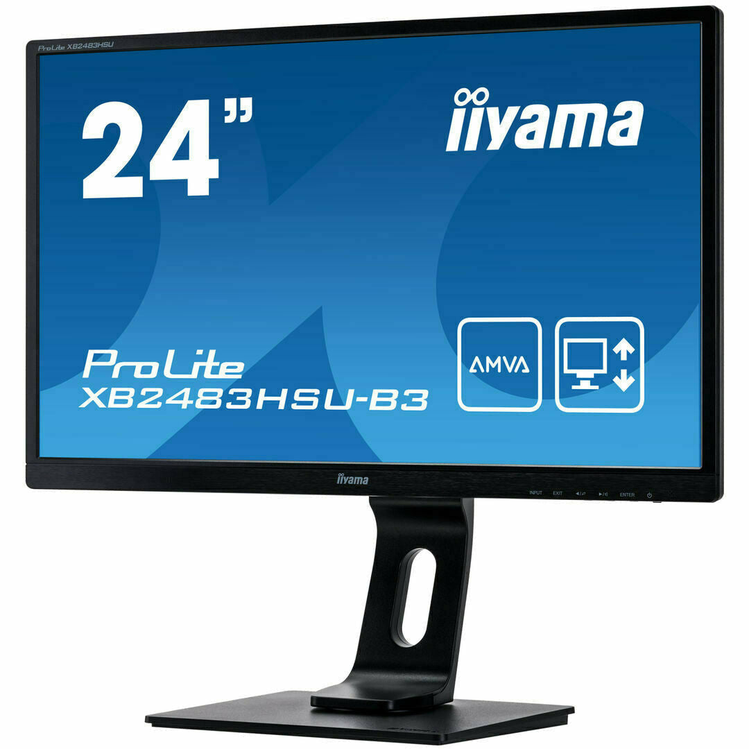Dark Cyan iiyama ProLite XB2483HSU-B3 24" LED Display (EOL)