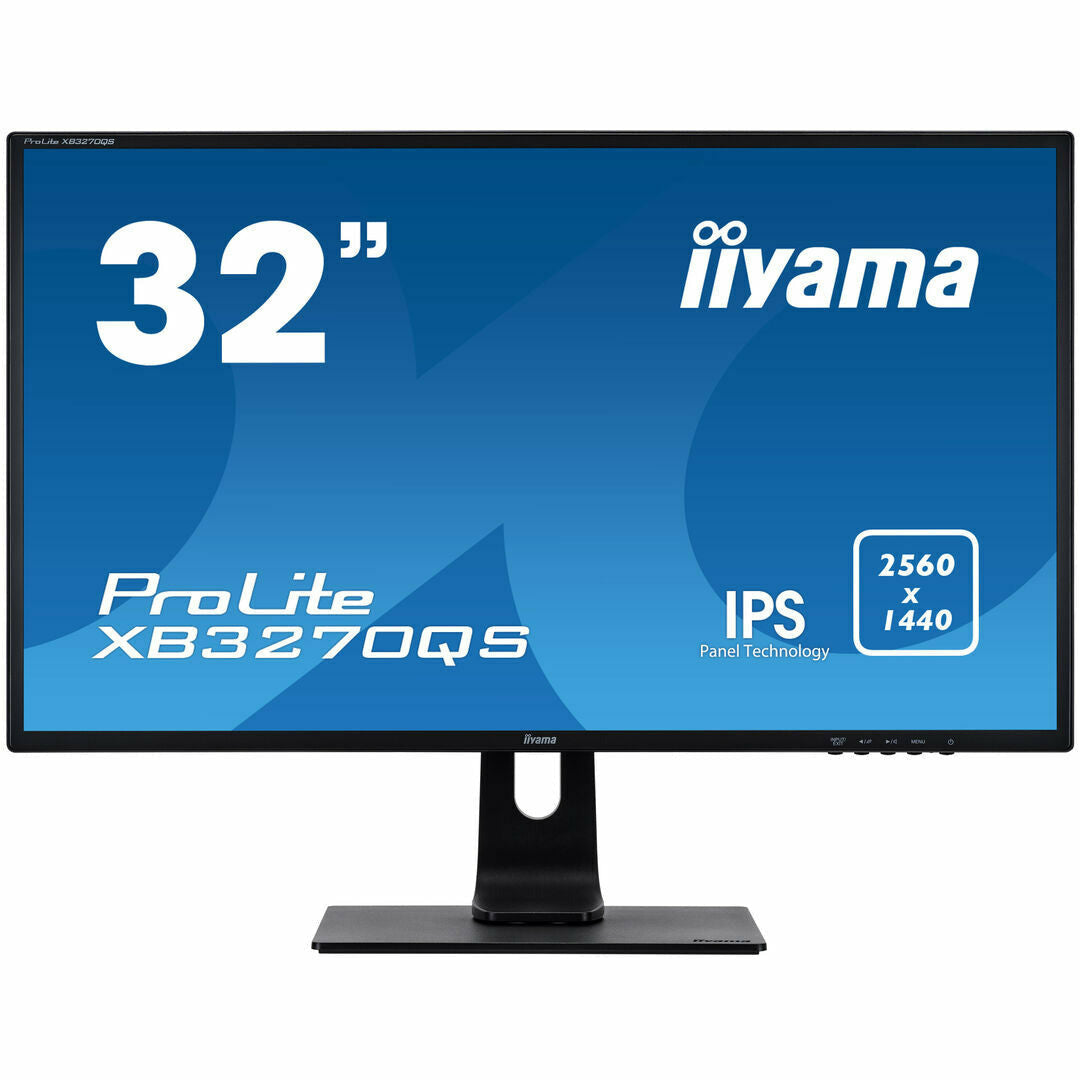 Dark Cyan iiyama ProLite XB3270QS-B1 32" IPS Monitor