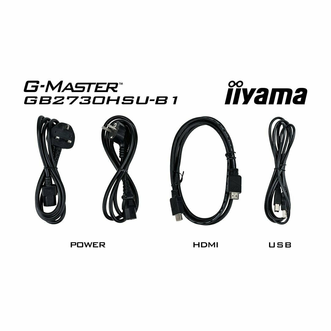 Lavender iiyama G-Master GB2730HSU-B1 27" Black Hawk Gaming Monitor with Height Adjust Stand