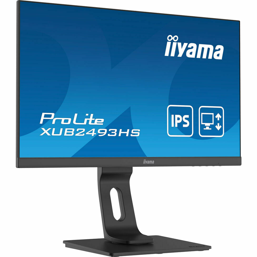 Dark Cyan iiyama ProLite XUB2493HS-B4 24" IPS LCD Monitor with Height Adjust Stand