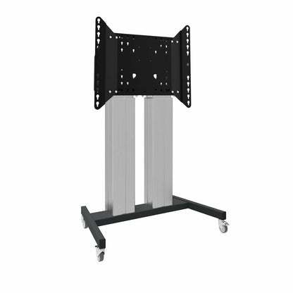 Dark Slate Gray iiyama XL Floor Cart with Electronic Lift and Wheels for up to 98" LFD or LFD Touch