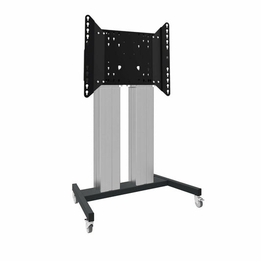 Dark Slate Gray iiyama XL Floor Cart with Electronic Lift and Wheels for up to 98" LFD or LFD Touch