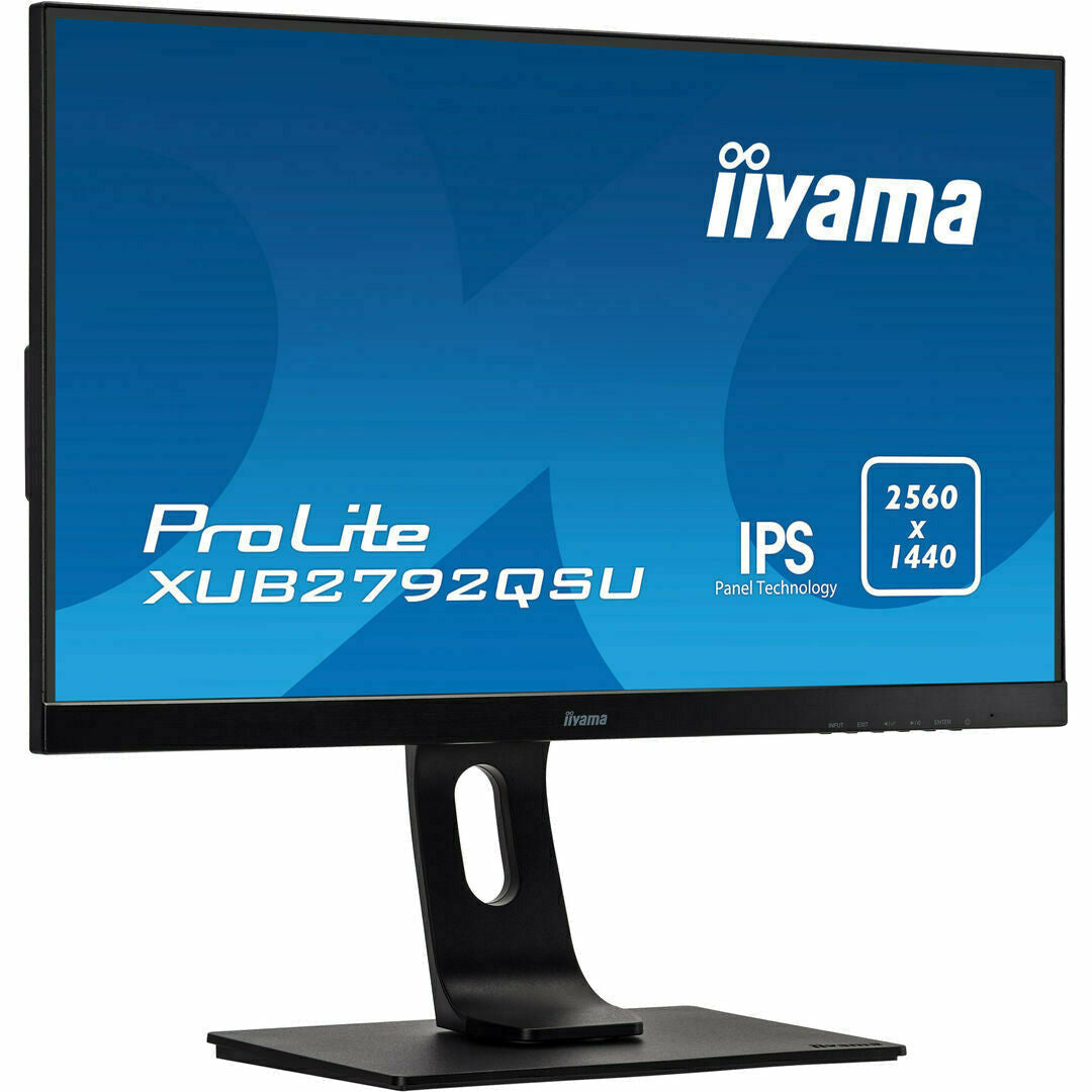 Dark Cyan iiyama ProLite XUB2792QSU-B1 27" IPS Monitor