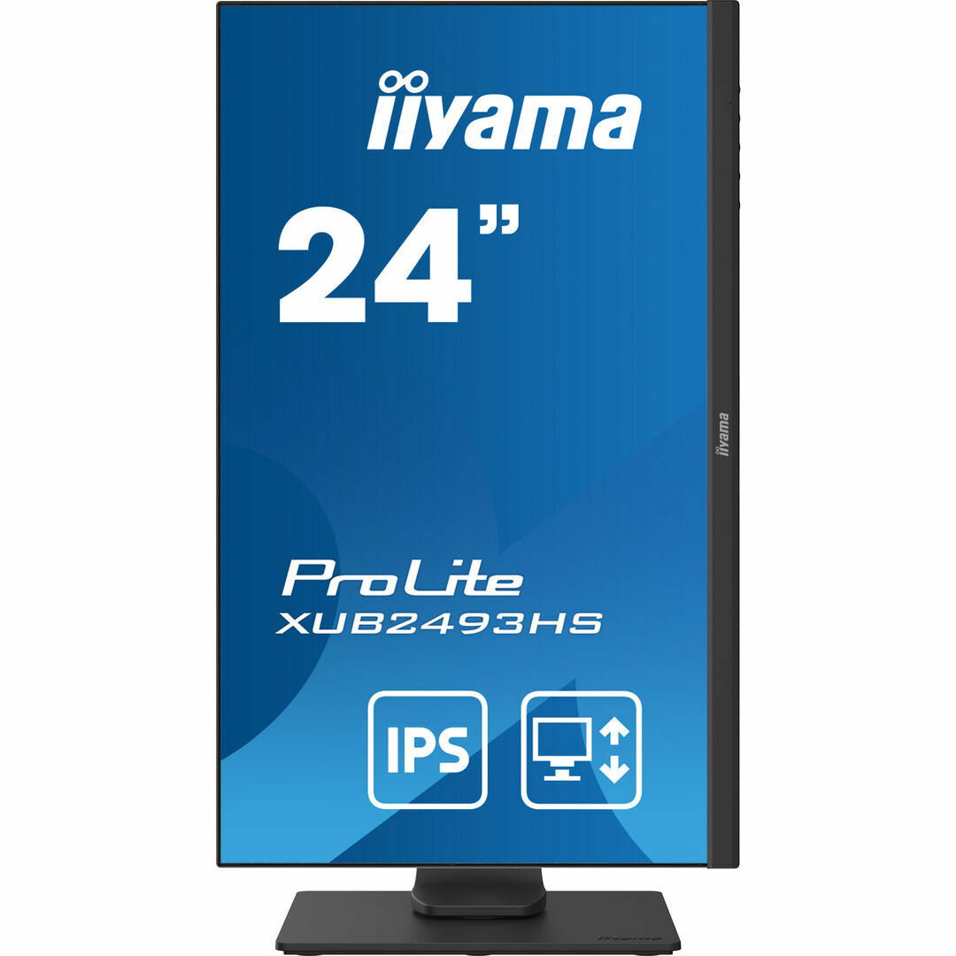 Dark Cyan iiyama ProLite XUB2493HS-B4 24" IPS LCD Monitor with Height Adjust Stand
