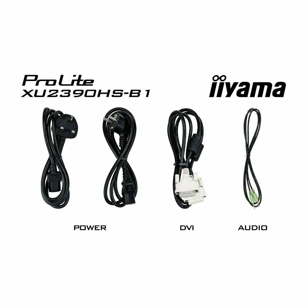 Black iiyama ProLite XU2390HS-B1 23" IPS Display
